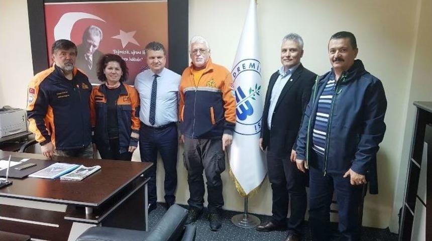 Mag İle Edremit Trac Şubesinden Edremit Belediyesini Ziyaret