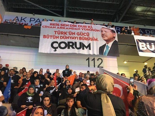 Ak Parti Çorum Teşkilatlarından Ankara Çıkartması