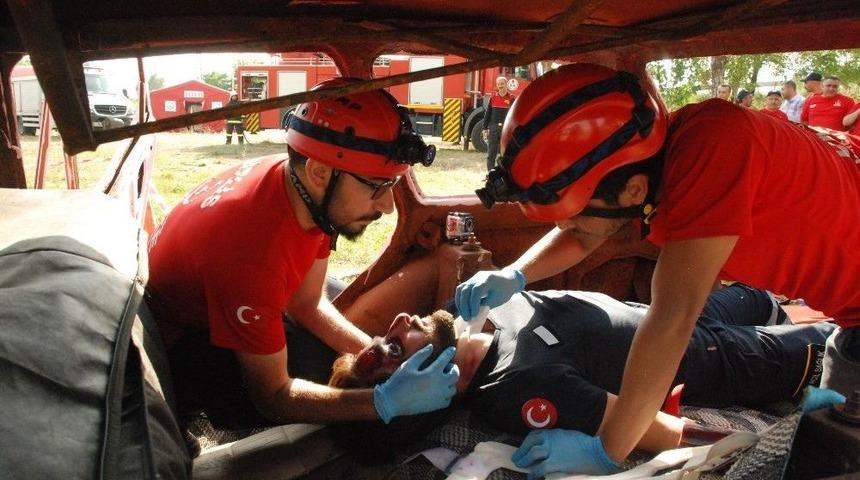 Ger&ccedil;eği Aratmayan Tatbikatın Tanıtım Filmi &Ccedil;ekildi