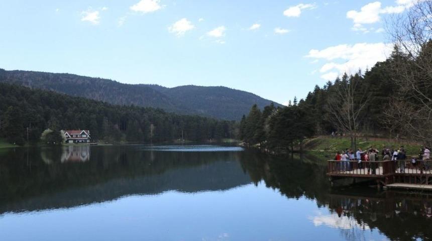 Bolu&rsquo;nun Doğa Harikası G&ouml;lc&uuml;k, Nil&uuml;fer Bah&ccedil;esine D&ouml;n&uuml;şecek