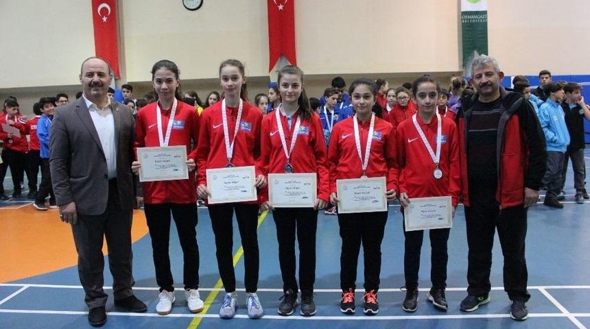 Osmangazi&rsquo;de Badminton Heyecanı