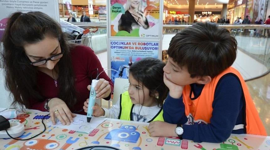 Maker Teknoloji At&ouml;lyesi Dahi &Ccedil;ocukları Bekliyor