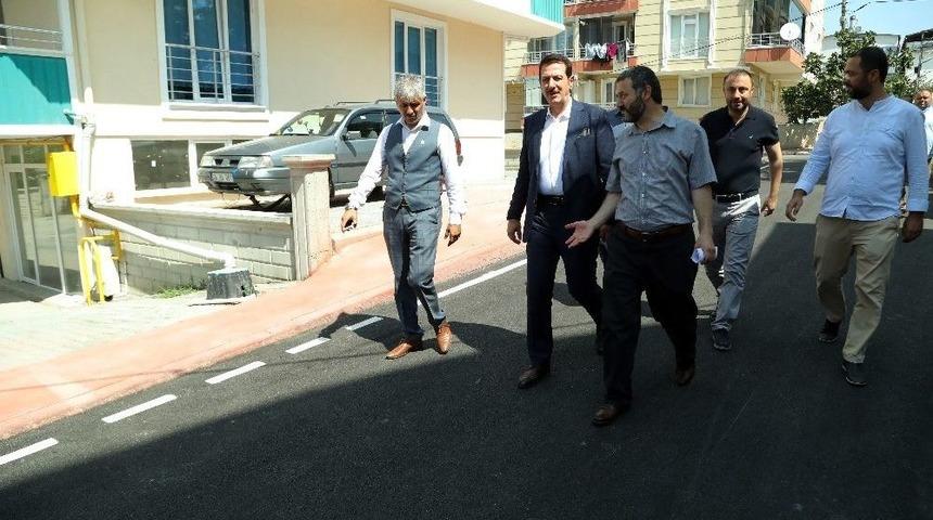 Başkan Tok, Yol &Ccedil;alışmalarını Yerinde İnceledi
