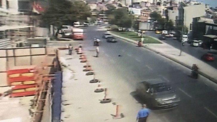 (özel) Motosikletli Şahsın Yayaya Çarpıp Seke Seke Olay Yerinden Kaçma Anları Kamerada G2