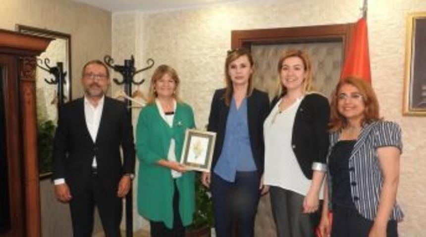 Burkafed Heyetinden Kaymakam U&ccedil;ar&rsquo;a Ziyaret