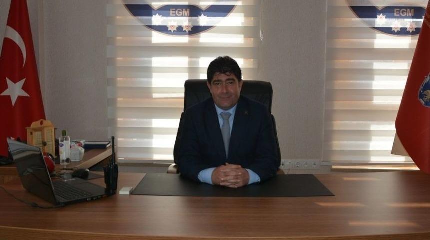 Ağrı’nın Patnos İlçe Emniyet Müdürlüğü’ne Atanan Oğuzhan Şahin, Görevine Başladı