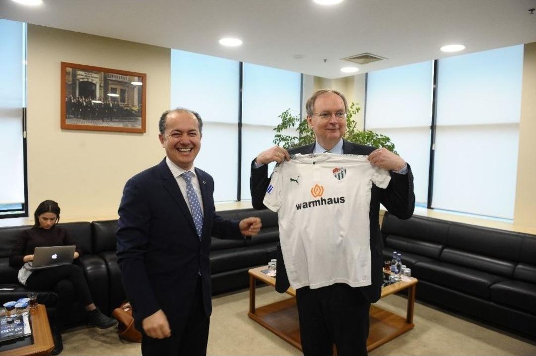 Ab T&uuml;rkiye Delegasyonu Başkanı Berger&rsquo;den Bursa&rsquo;ya &Ouml;vg&uuml;
