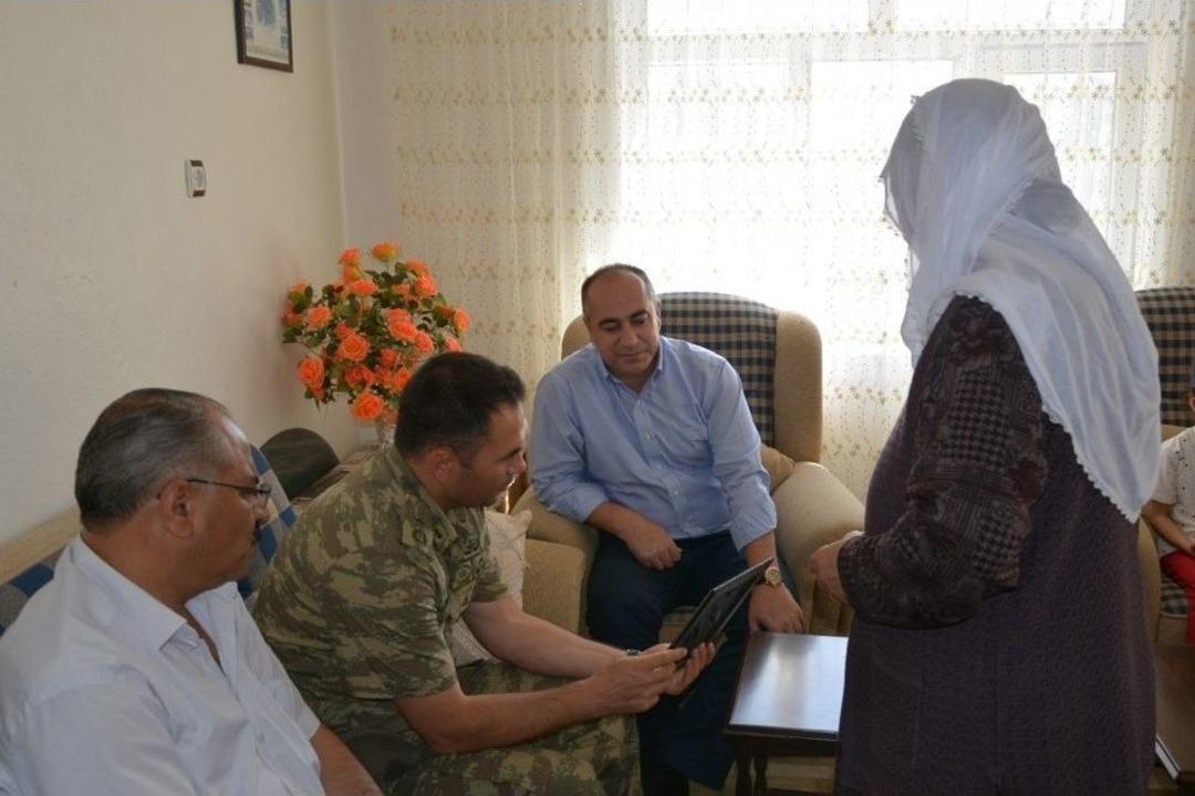 Patnos&rsquo;ta Şehit Aileleri Ziyaret Edildi