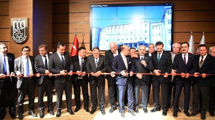 Dto, Ayto&rsquo;nun Hizmet Binasının A&ccedil;ılışına Katıldı