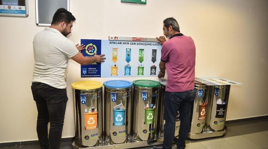 Ankara Büyükşehir Belediyesinden Sıfır Atık Projesi’ne Destek