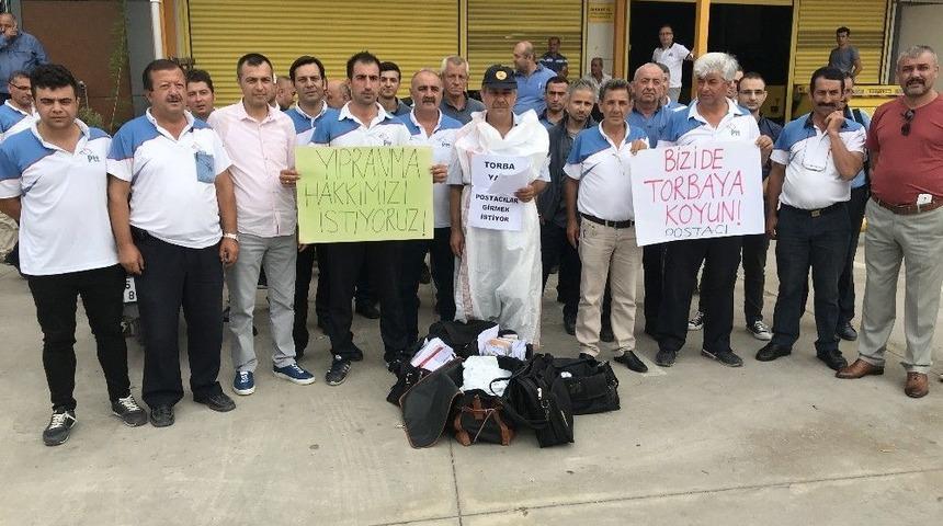 Torba Yasaya Giremeyen Postacılar Torbaya Girdi