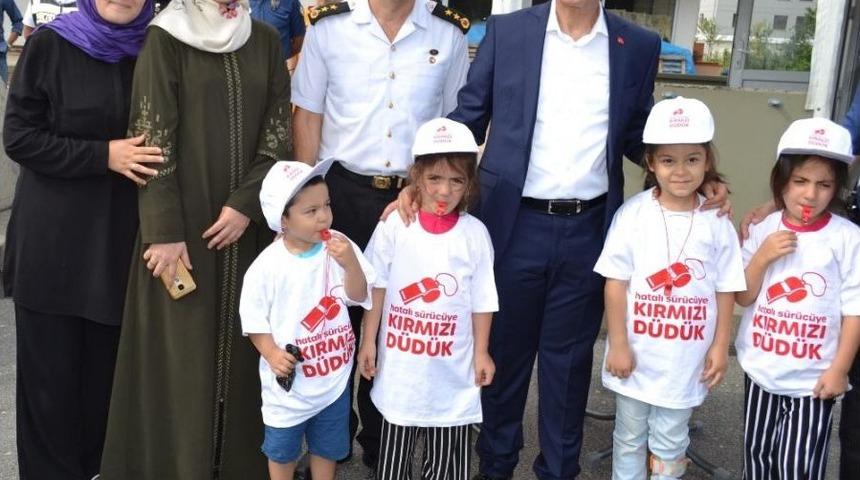 Ordu&rsquo;da &lsquo;hatalı S&uuml;r&uuml;c&uuml;ye Kırmızı D&uuml;d&uuml;k&rsquo; Uygulaması Başladı