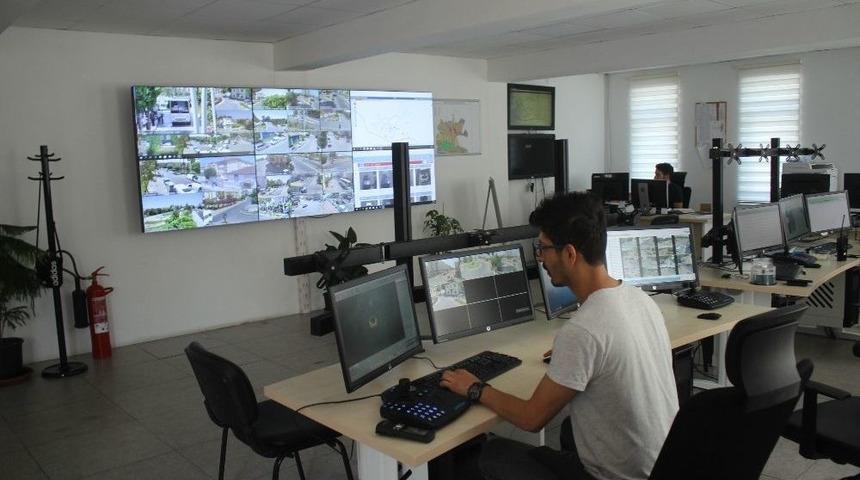 Manavgat Şehir Merkezi 56 Noktada 247 Kamera İle 7/24 İzlenmeye Başladı.