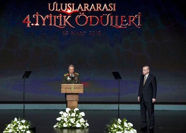 Uluslararası İyilik Ödülleri Kapsamında ‘vefa Ödülü’ Tsk’ya Verildi