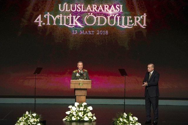 Uluslararası İyilik Ödülleri Kapsamında ‘vefa Ödülü’ Tsk’ya Verildi