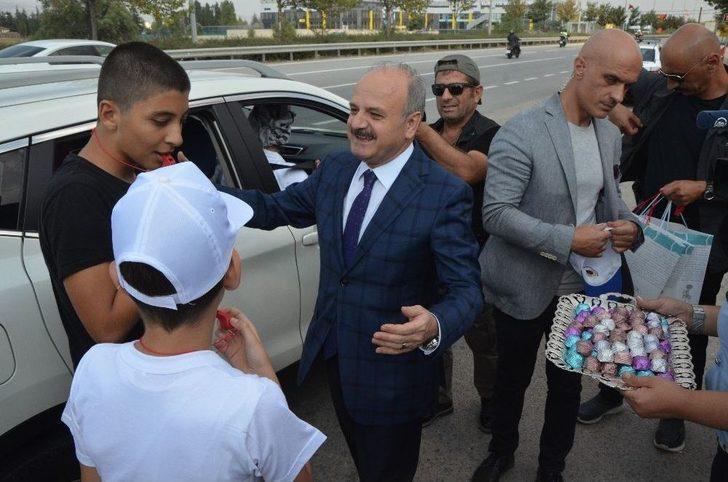 Vali Çakacak, ’kırmızı Düdük’ Uygulamasında G5