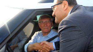 Vali Trafik Kontrolü Uygulamalarına Katıldı