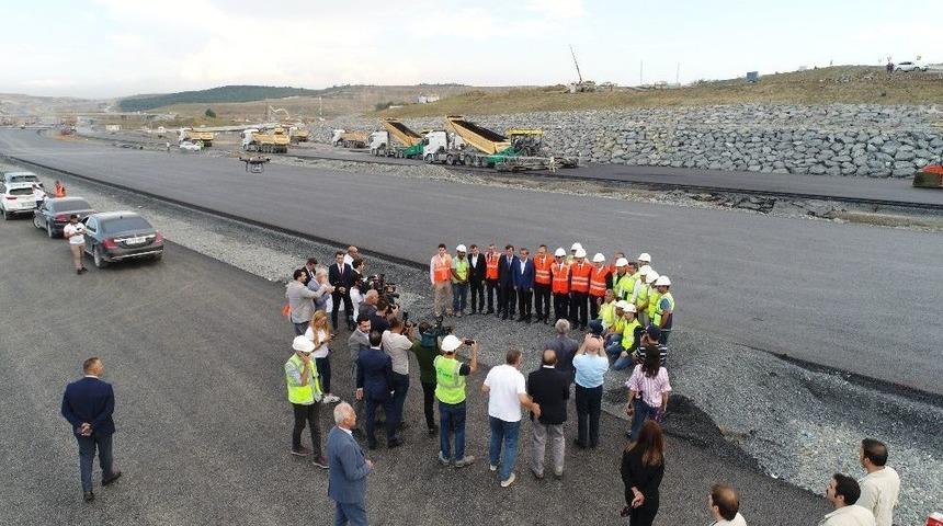 Kuzey Marmara Otoyolu Havadan G&ouml;r&uuml;nt&uuml;lendi