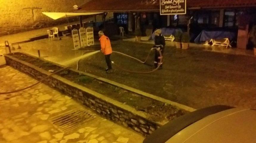 Safranbolu Tarihi &Ccedil;arşıda Temizlik