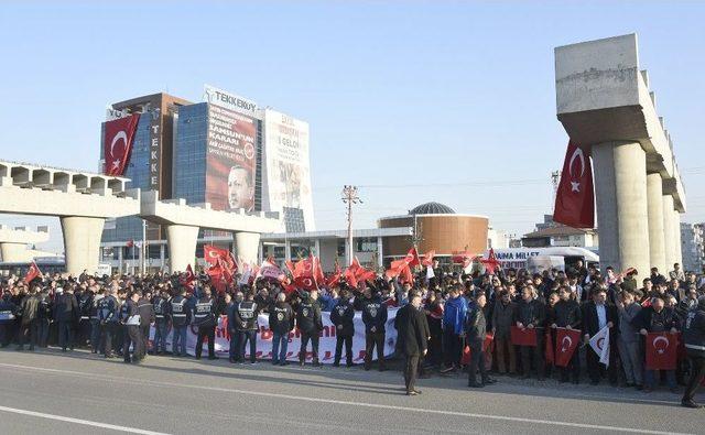 Tekkeköy Cumhurbaşkanını Karşılamaya Hazırlanıyor