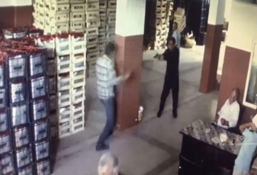 Samsun&rsquo;da Sebze Ve Meyve Halinde Cinayet