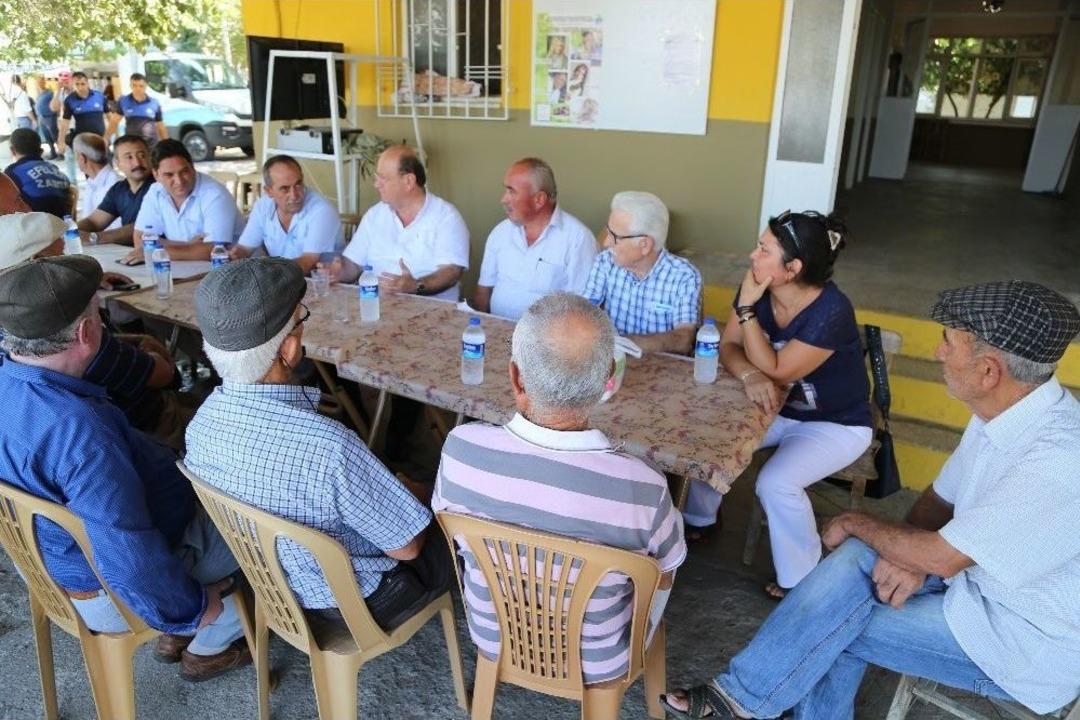 Başkan &Ouml;zakcan&rsquo;ın Bu Haftaki Durağı Karahayıt Mahallesi Oldu