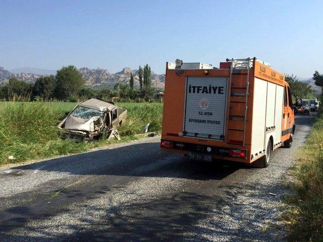Nazilli’de Trafik Kazası; 3 Yaralı
