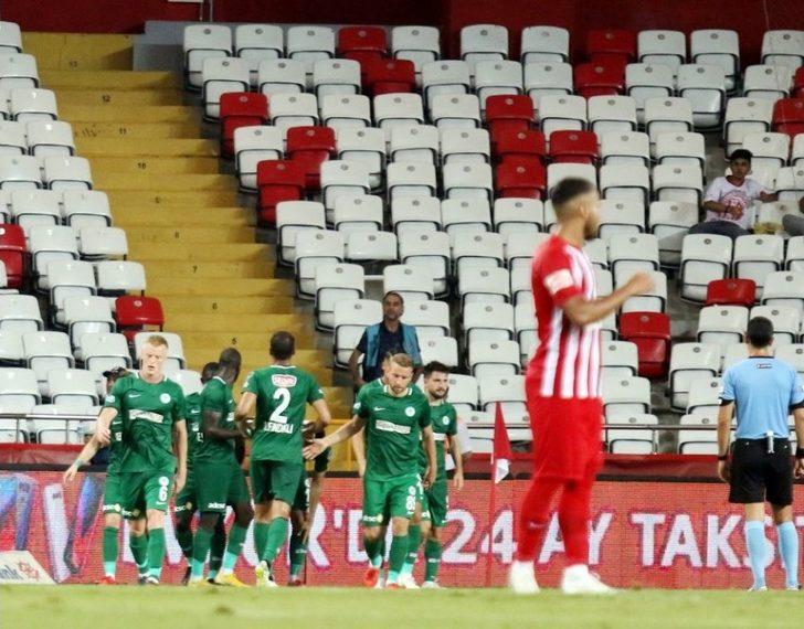 Spor Toto Süper Lig: Antalyaspor: 1 - Atiker Konyaspor: 2 (ilk Yarı) G3
