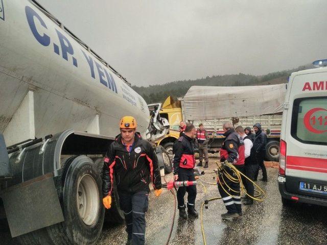 Bilecik’te Trafik Kazası: 1 Yaralı