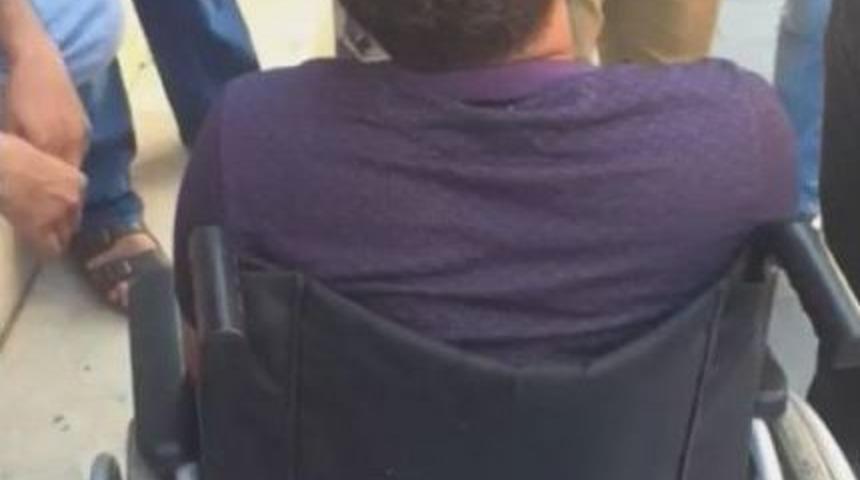 Sağlam Adam Tekerlekli Sandalyede Dilencilik Yaparken Yakalandı