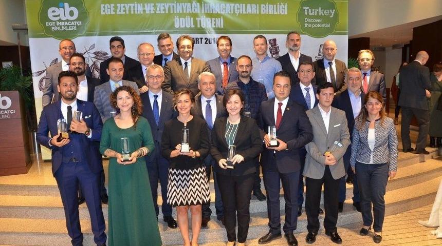 Zeytin Ve Zeytinyağı İhracat Şampiyonlarına Ödül