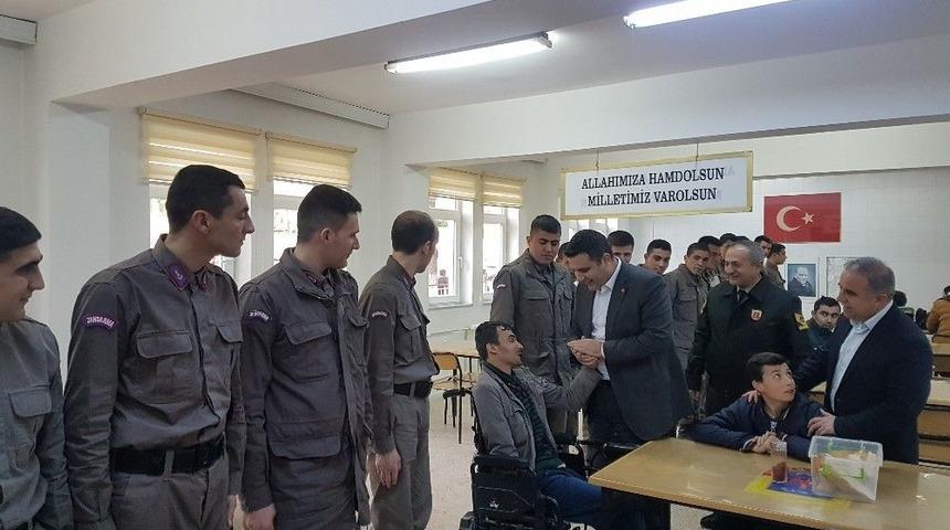 G&ouml;rdesli Engellilerden Mehmet&ccedil;ik&rsquo;e Destek Ziyareti