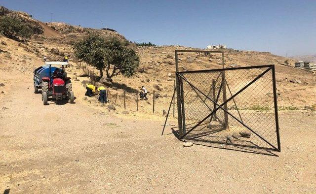 Cizre Caferi Sadık Tepesinde Temizlik Çalışması Yapıldı