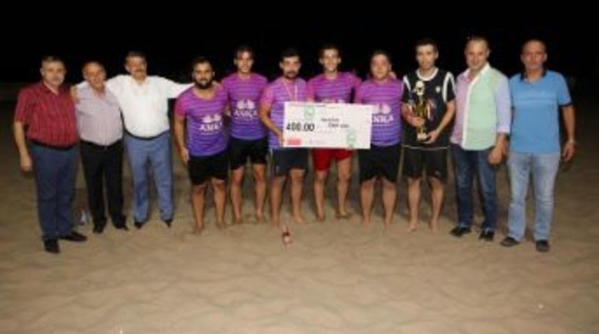 İnkumu Plaj Futbolu Turnuvası Sona Erdi