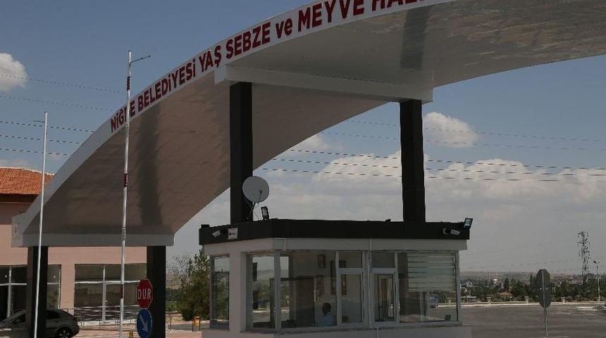 Niğde Belediyesi Yaş Sebze Ve Meyve Hali A&ccedil;ılıyor