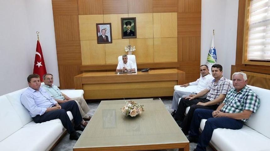 Başkan To&ccedil;oğlu, Adapazarı Ziraat Odası Heyeti İle Bir Araya Geldi