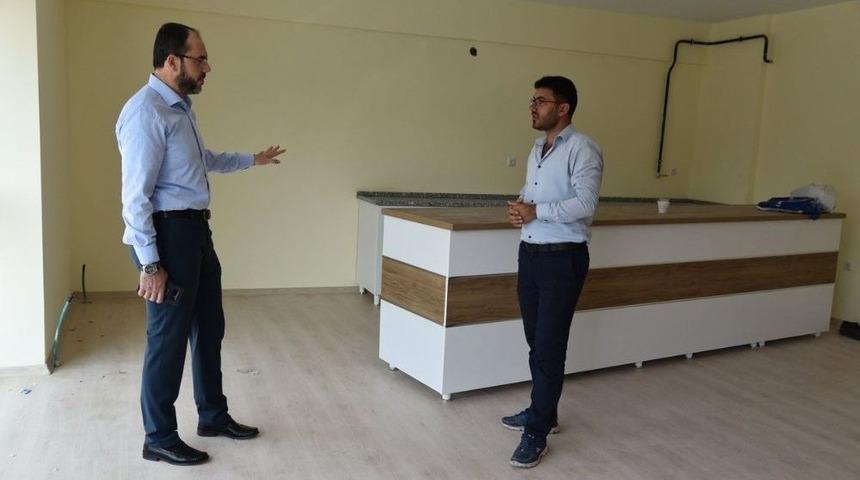 Başkan Ayaz, &Ccedil;alışmaları Yerinde İnceledi