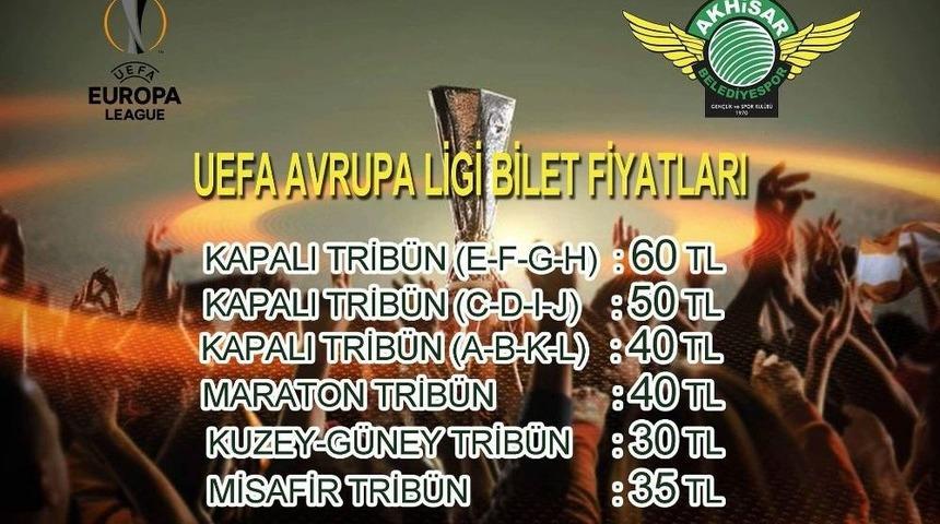 Akhisarspor Yönetimi, Krasnodar Maçının Bilet Fiyatlarını Açıkladı
