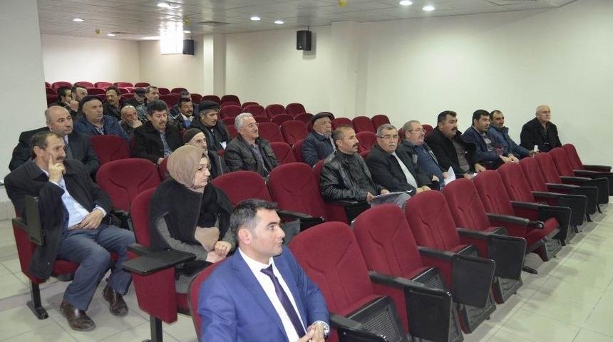 Refahiye’de ’arazi Toplulaştırma Projeleri’ Toplantısı Yapıldı