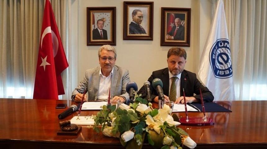 Ege &Uuml;niversitesi İle Tarım Kredi Kooperatifi Arasında &Ouml;rnek İşbirliği