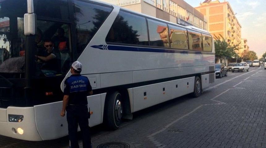 Saruhanlı&rsquo;da Korsan Taşımacılığa Sıkı Denetim