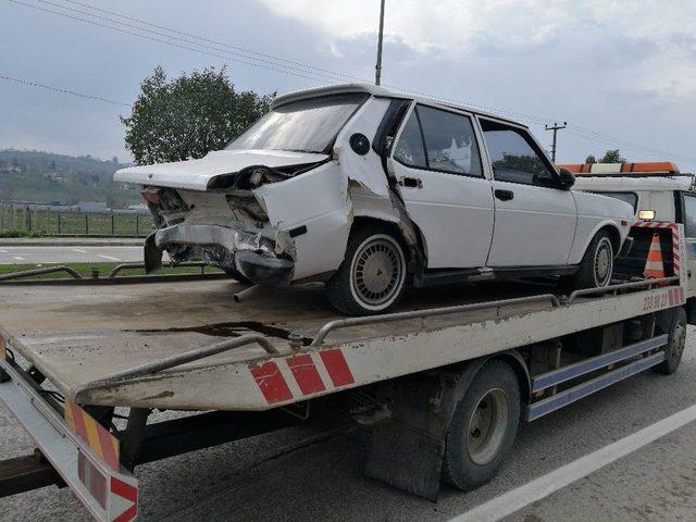 Ordu’da Trafik Kazası: 1 Yaralı