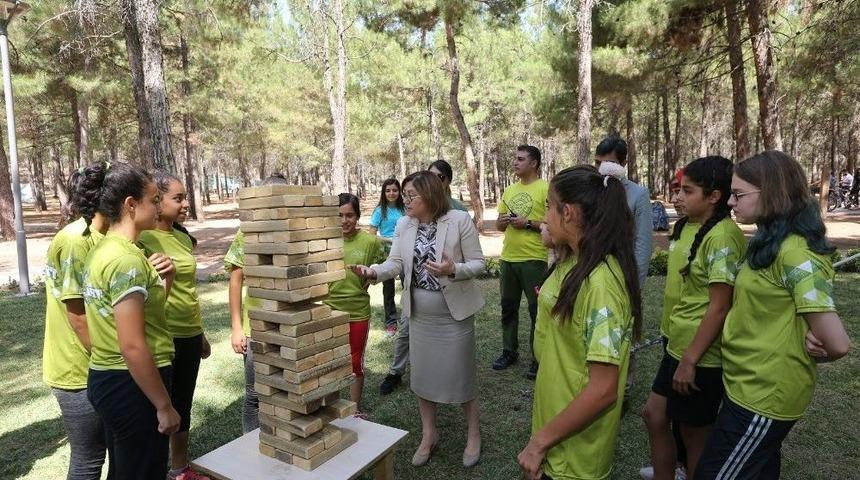 B&uuml;y&uuml;kşehir Erik&ccedil;e Macera Parkının Farkına Yoğun İlgi