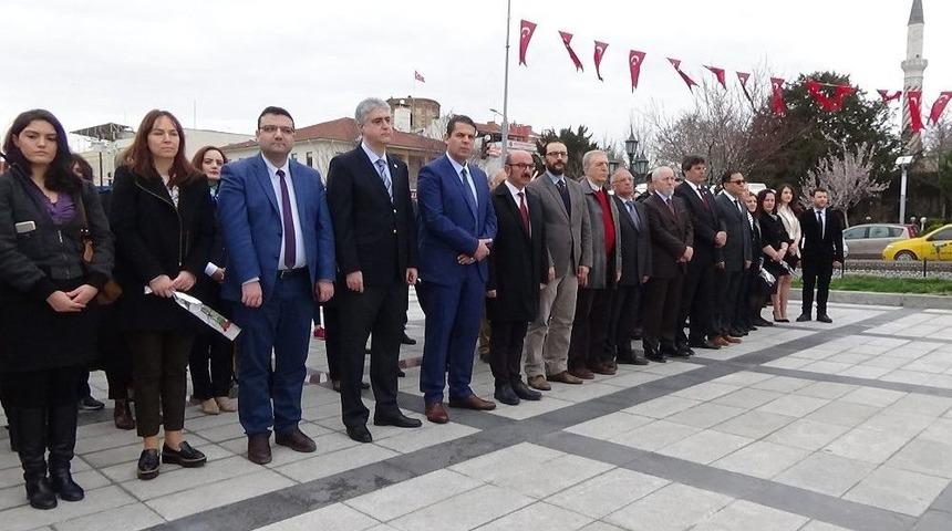 Edirne&rsquo;de 14 Mart Tıp Bayramı T&ouml;renle Kutlandı
