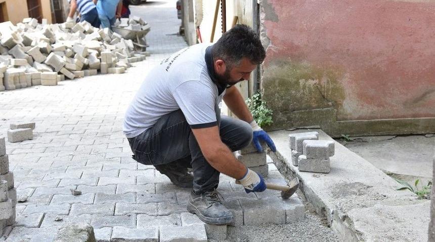Giresun&rsquo;da Yol Yenileme &Ccedil;alışmaları S&uuml;r&uuml;yor