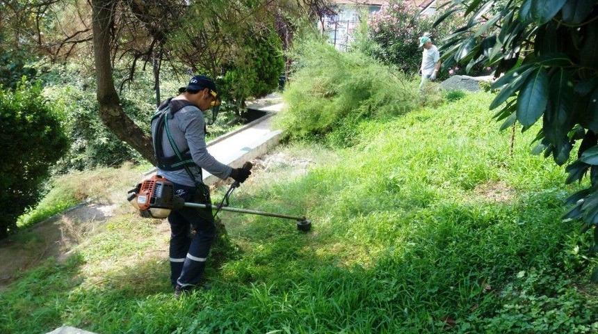 İzmit Belediyesi&rsquo;nden Park Ve Yeşil Alanlarda Bakım &Ccedil;alışması
