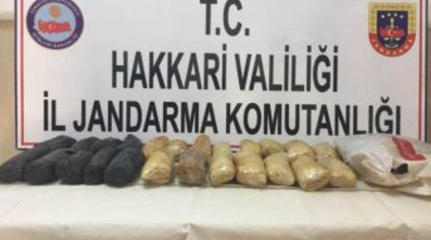 Hakkari&rsquo;de 21 Kilo Tnt Patlayıcı Ele Ge&ccedil;irildi