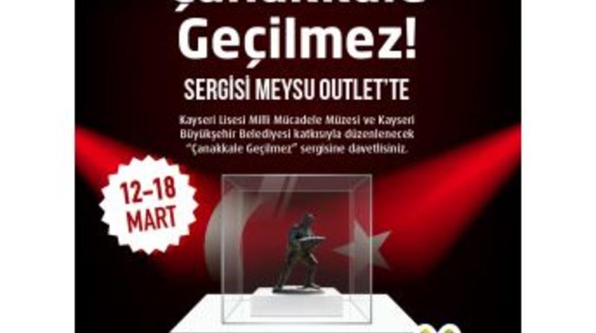 Meysu Outlet’te Milli Mücadele Sergisi Açıldı