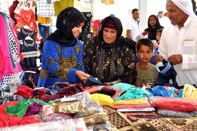 Sınırda Bayram Öncesi Alışveriş Heyecanı