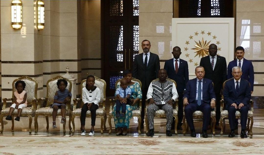 Cumhurbaşkanı Erdoğan, Burkina Faso B&uuml;y&uuml;kel&ccedil;isini Kabul Etti